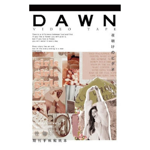 DIY dawn sticker sheet-50