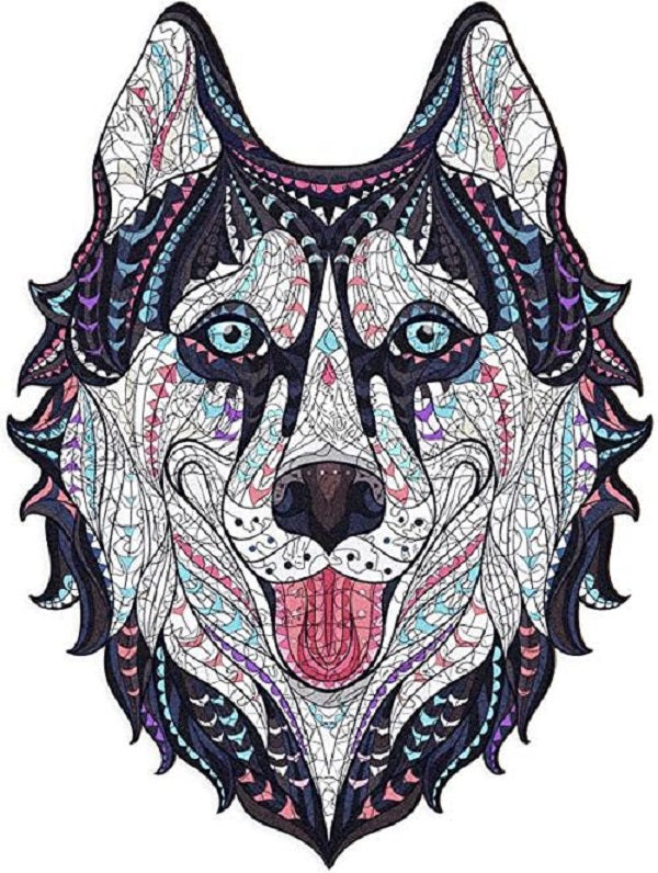A5 Husky Wooden Puzzle