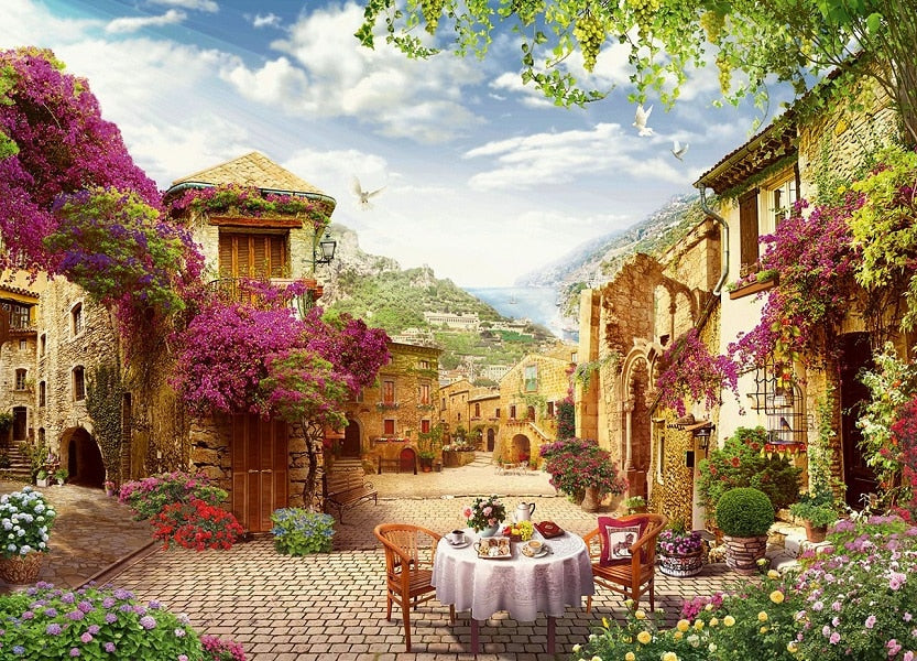 Paint By numbers for Adult - Italian Streets