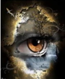 Mysterious Eye Diamond Art