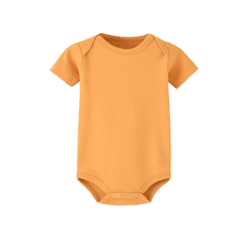 Short sleeved Body Vest-3 Months-Mustard