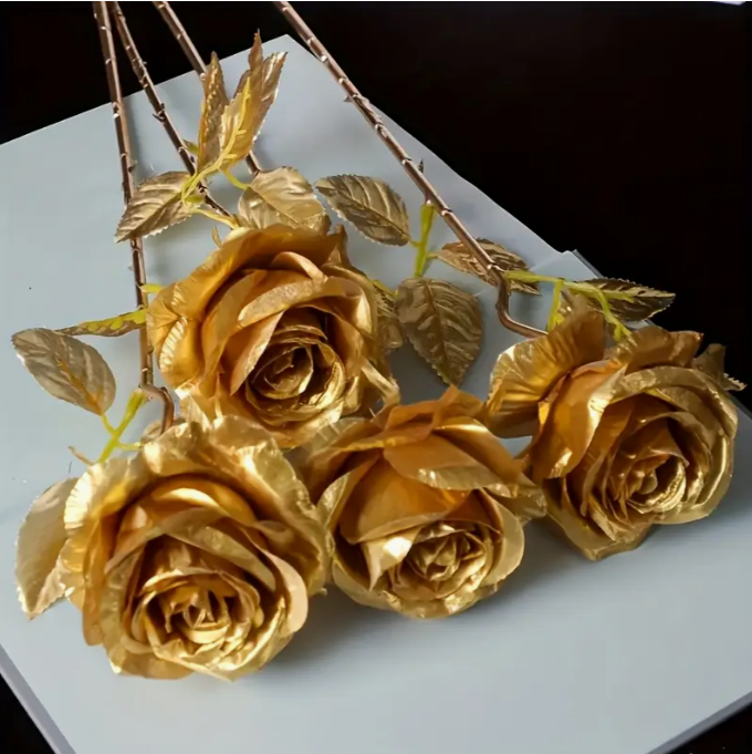 24K Golden Rose Gift Set