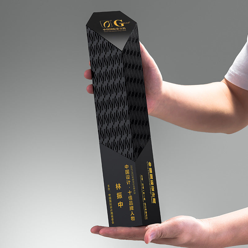 Black Creative aluminium Award