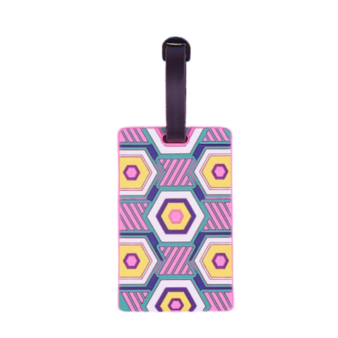 Luggage tag Hexagon