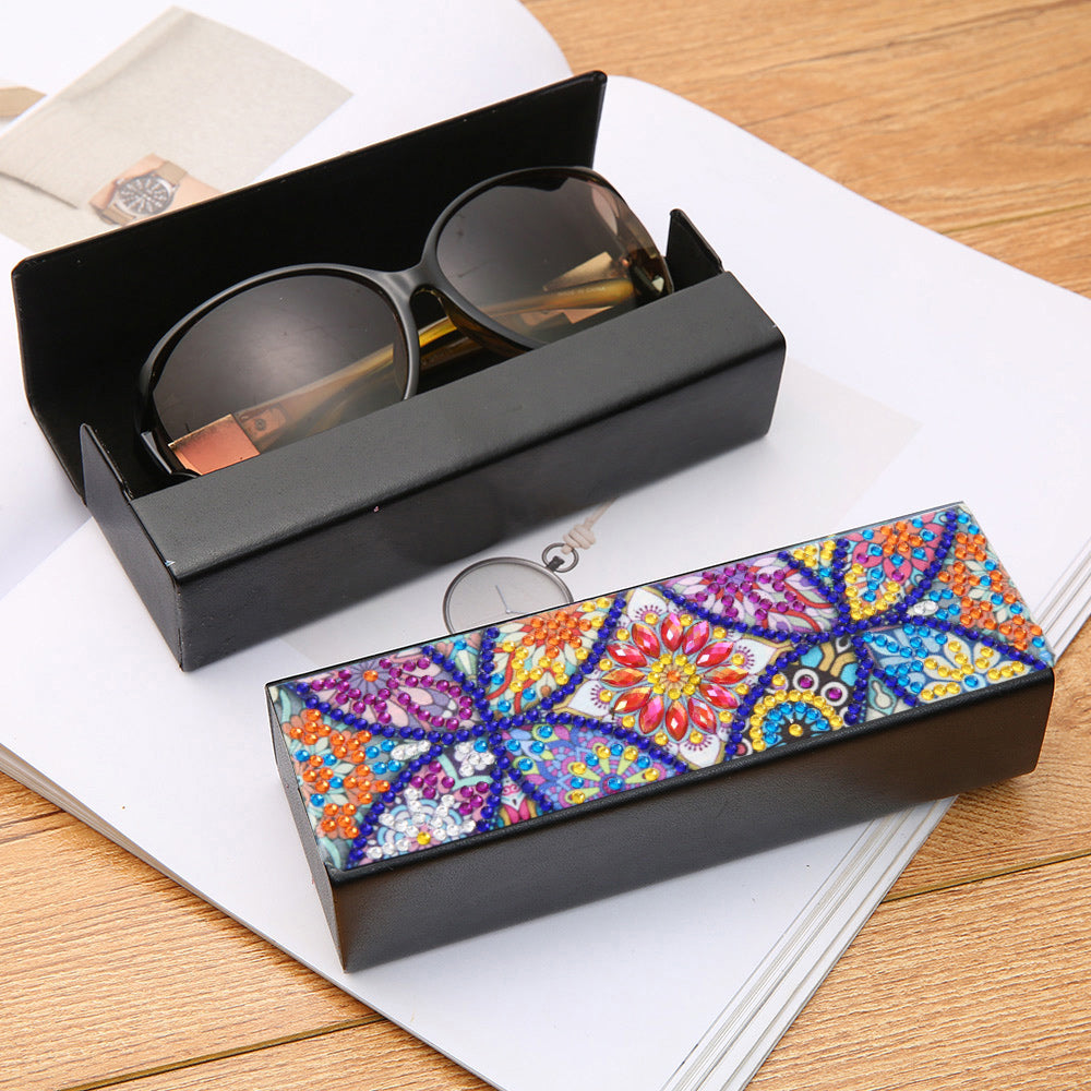 Petal Glass Case DIY Diamond Dot Art