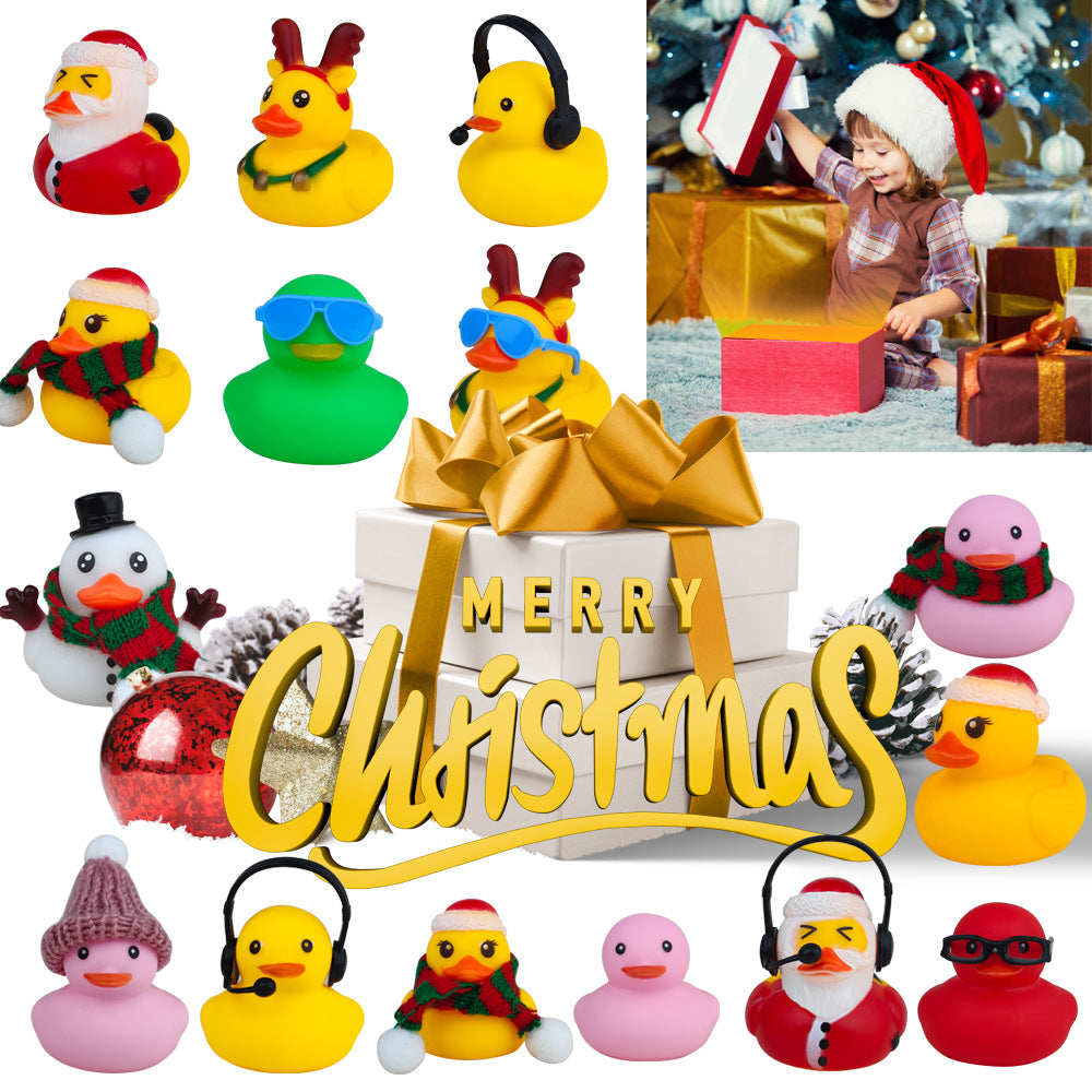 Carnival Christmas advent calendar-24 themed Rubber Ducks