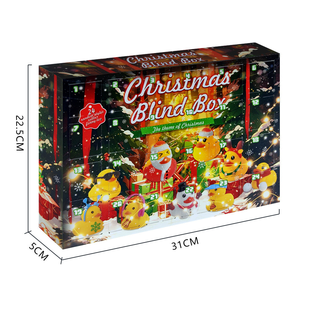 Carnival Christmas advent calendar-24 themed Rubber Ducks