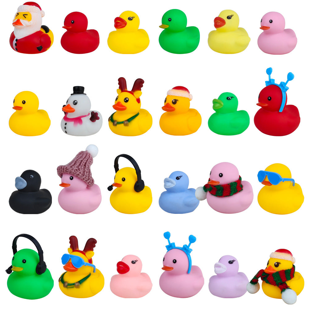 Carnival Christmas advent calendar-24 themed Rubber Ducks