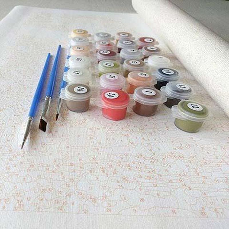 Paint By numbers for Adult - Wize One 40 x 50 framed canvas