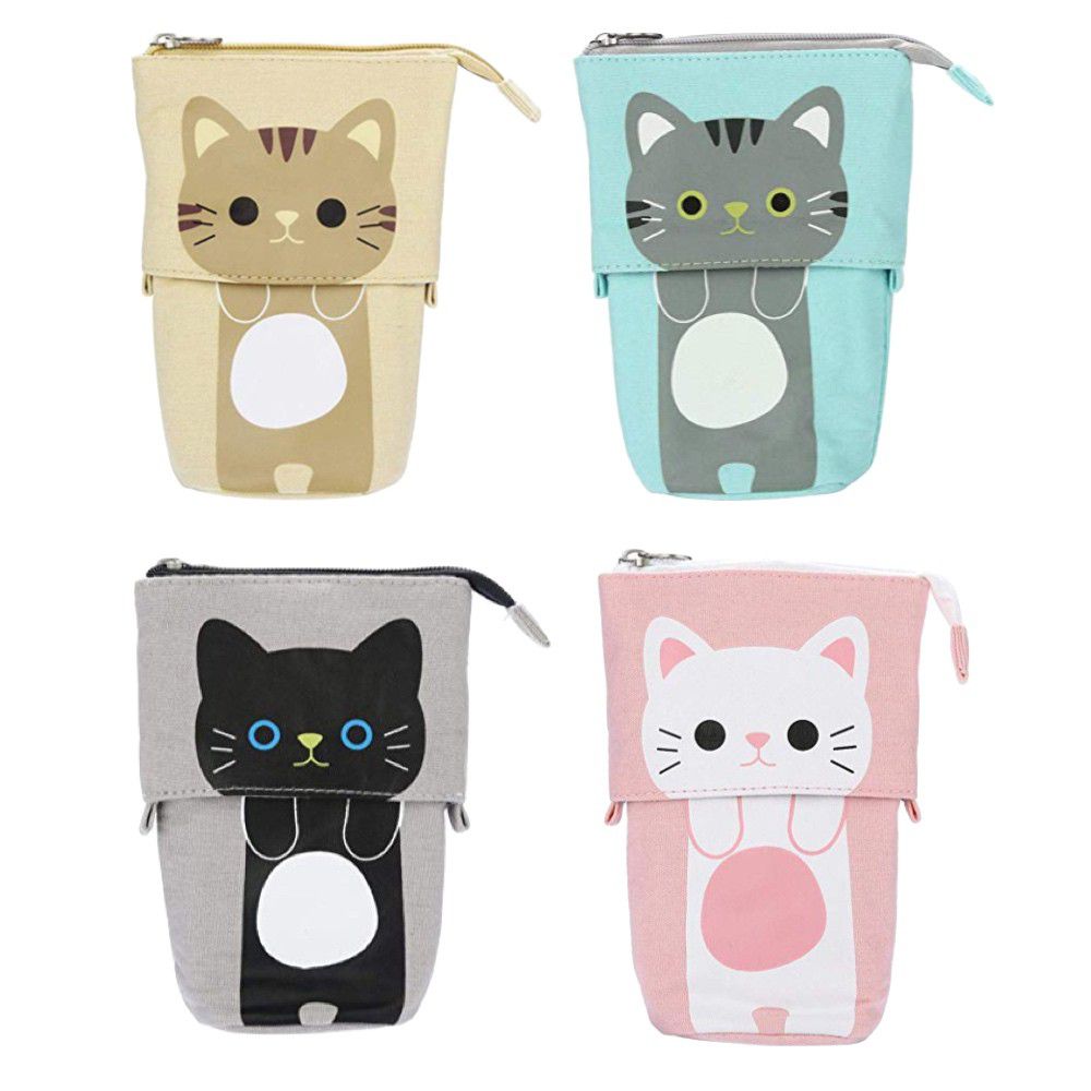 Kitty  Pop up pencil case - Set of 4