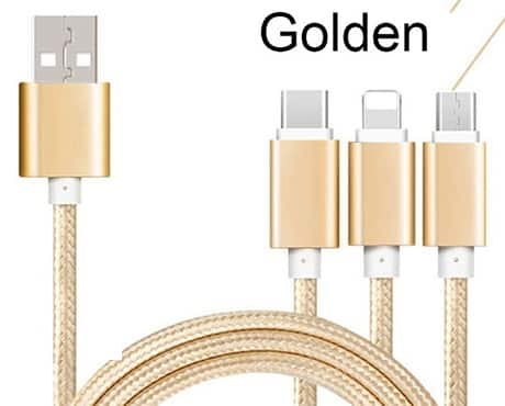 GOLD CHARGING CABLE