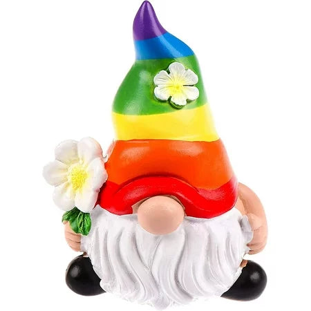 A Rainbow Gnome in your garden