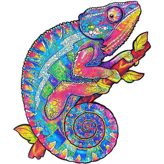 Chameleon Wooden Puzzle A5