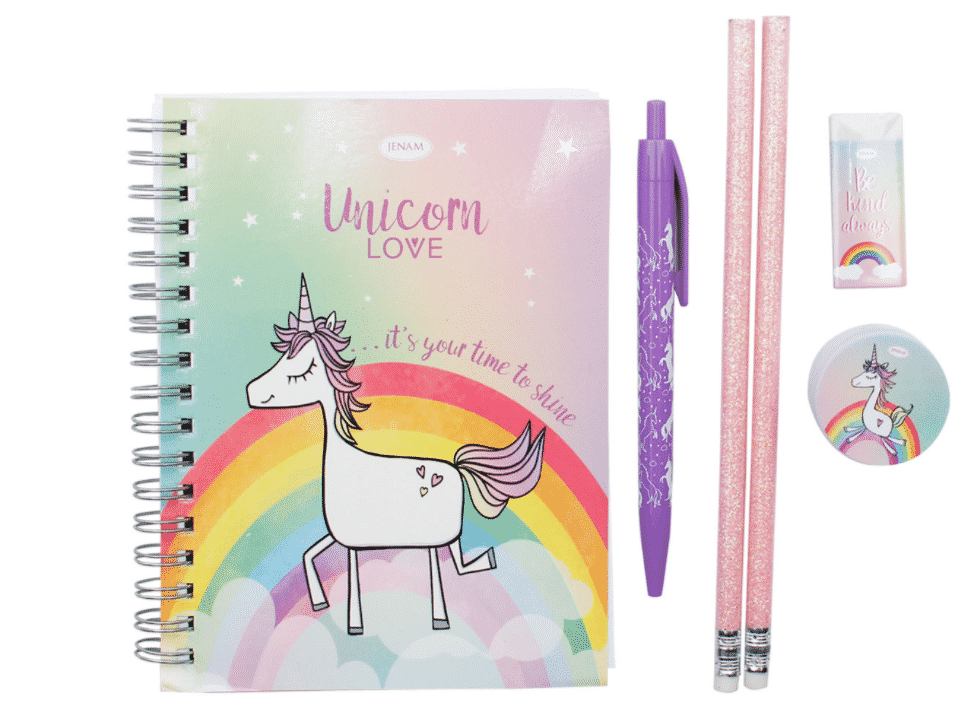 Unicorn Love Stationery set