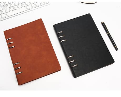 A5 PU Notebook Brown