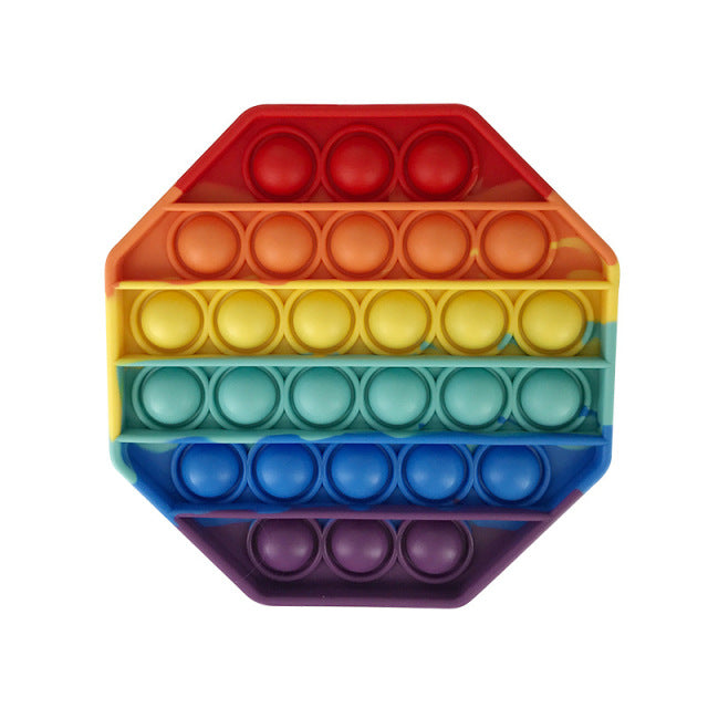 Rainbow Pop It - Octagon