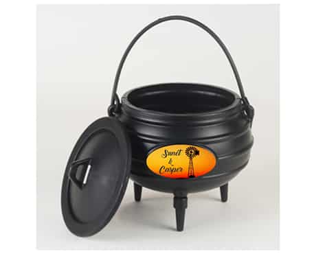 Plastic mini potjie pot set of 5