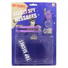 Secret Spy Message set – MG Gifting