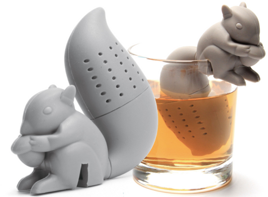 Silicon Squirrel tea infuser