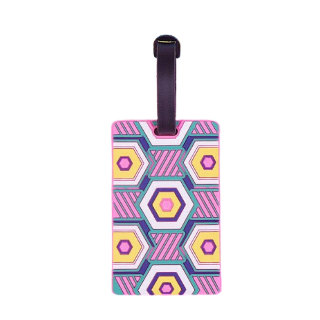 Luggage tag  Hexagon