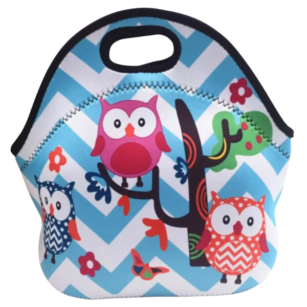 Kiddies Lunch Bag Owls on a Tree