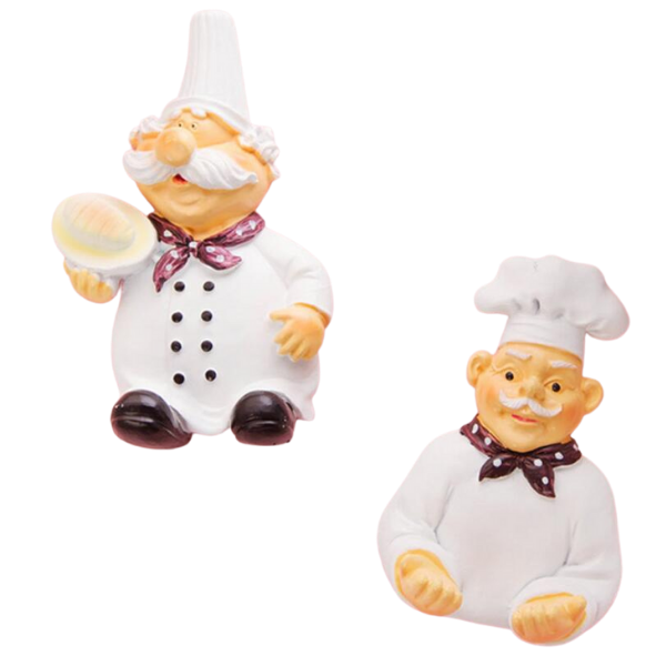 Cartoon cook chef plug holder