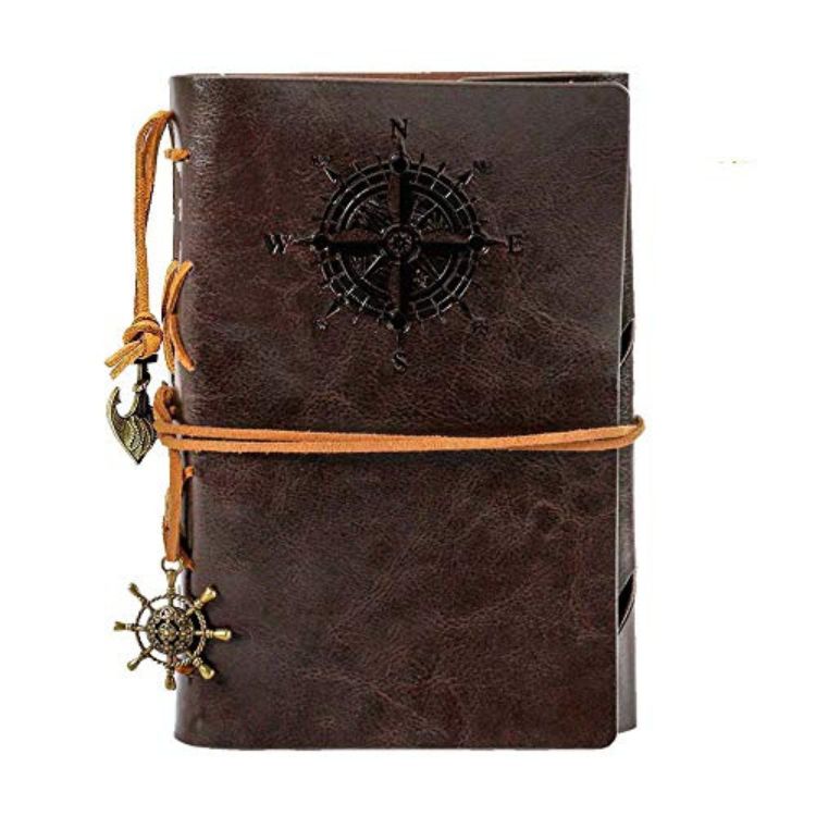 A5 Leather Nautical Journal