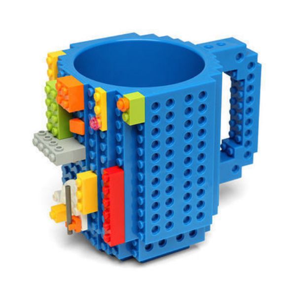 DIY building block mug