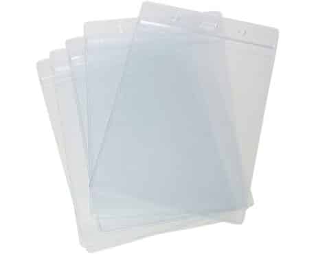 A6 plastic pouches