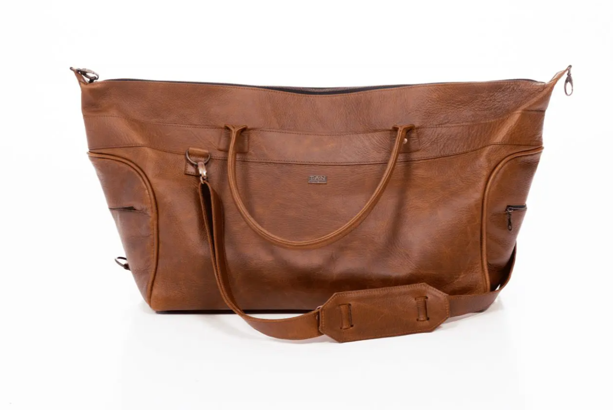 JACKSON LEATHER DUFFEL BAG