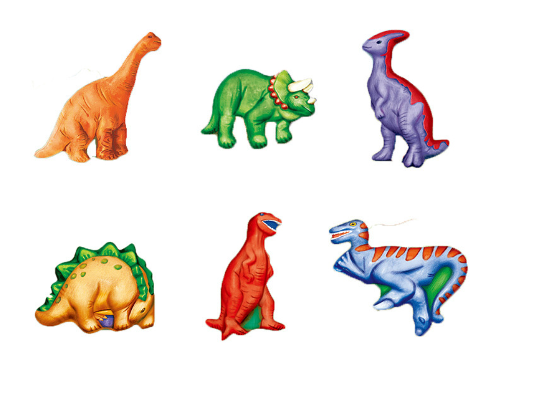 Mould & Paint fridge magnet-Dinosaur
