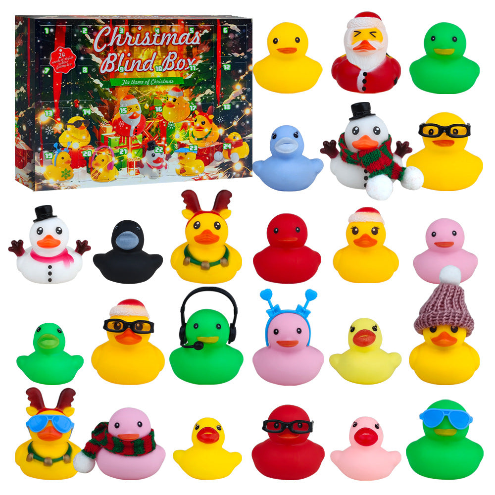 Carnival Christmas advent calendar-24 themed Rubber Ducks
