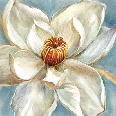 Lily diamond painting art framed -square