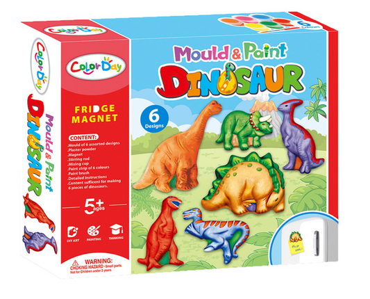 Mould & Paint fridge magnet-Dinosaur
