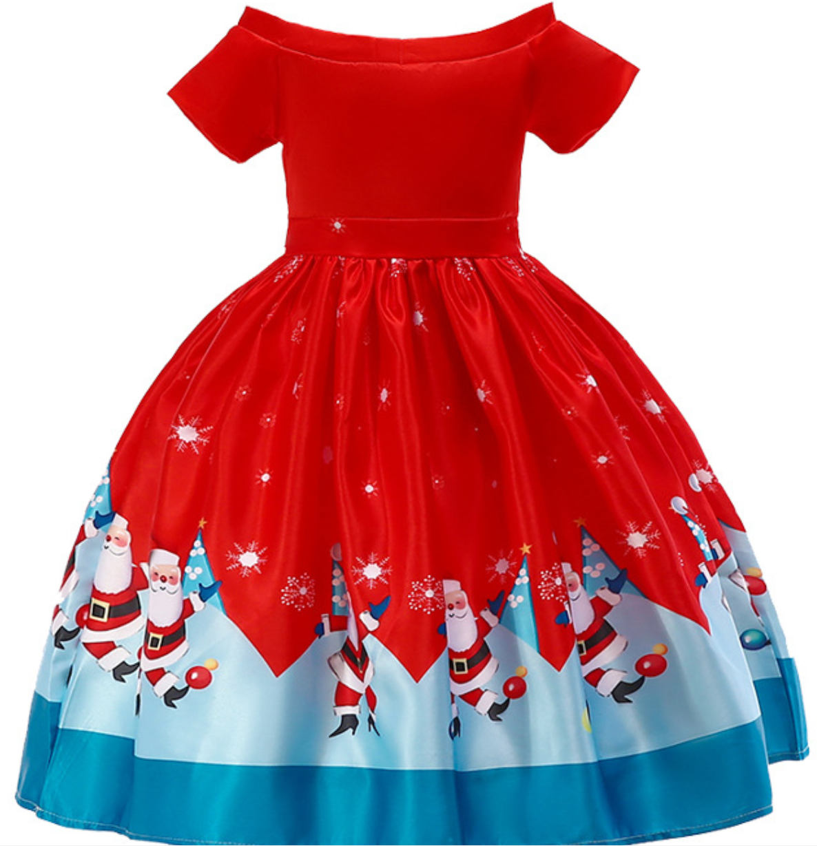 Girls Christmas dress 4-6