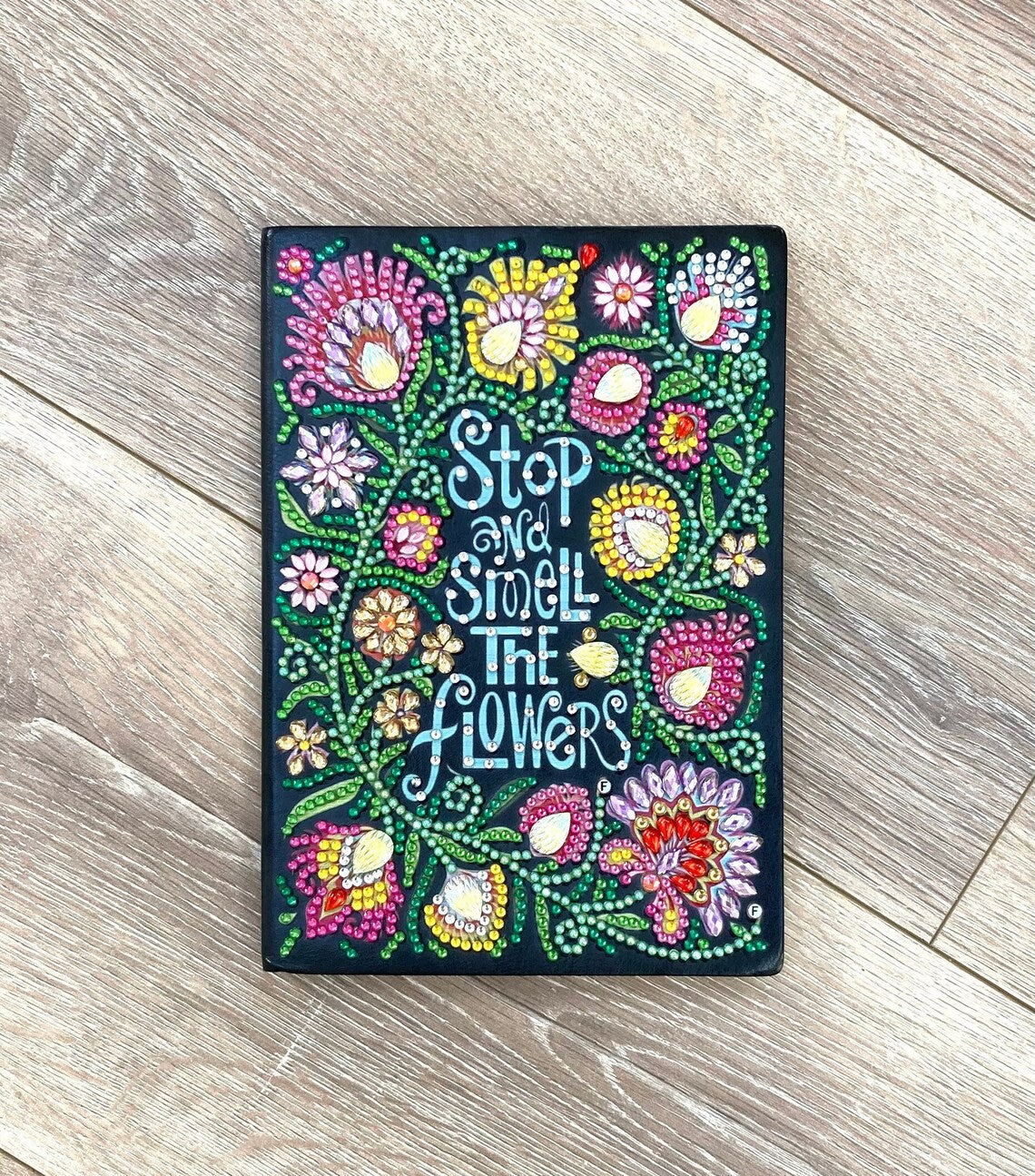 Stop and smell the Flowers Diamond Art Notebook