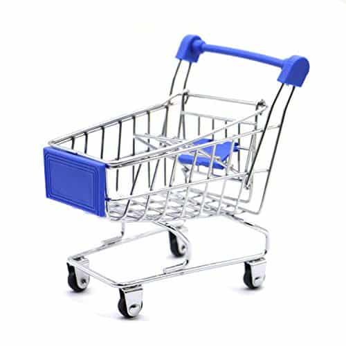 Mini shopping Trolley - Desktop Tidy