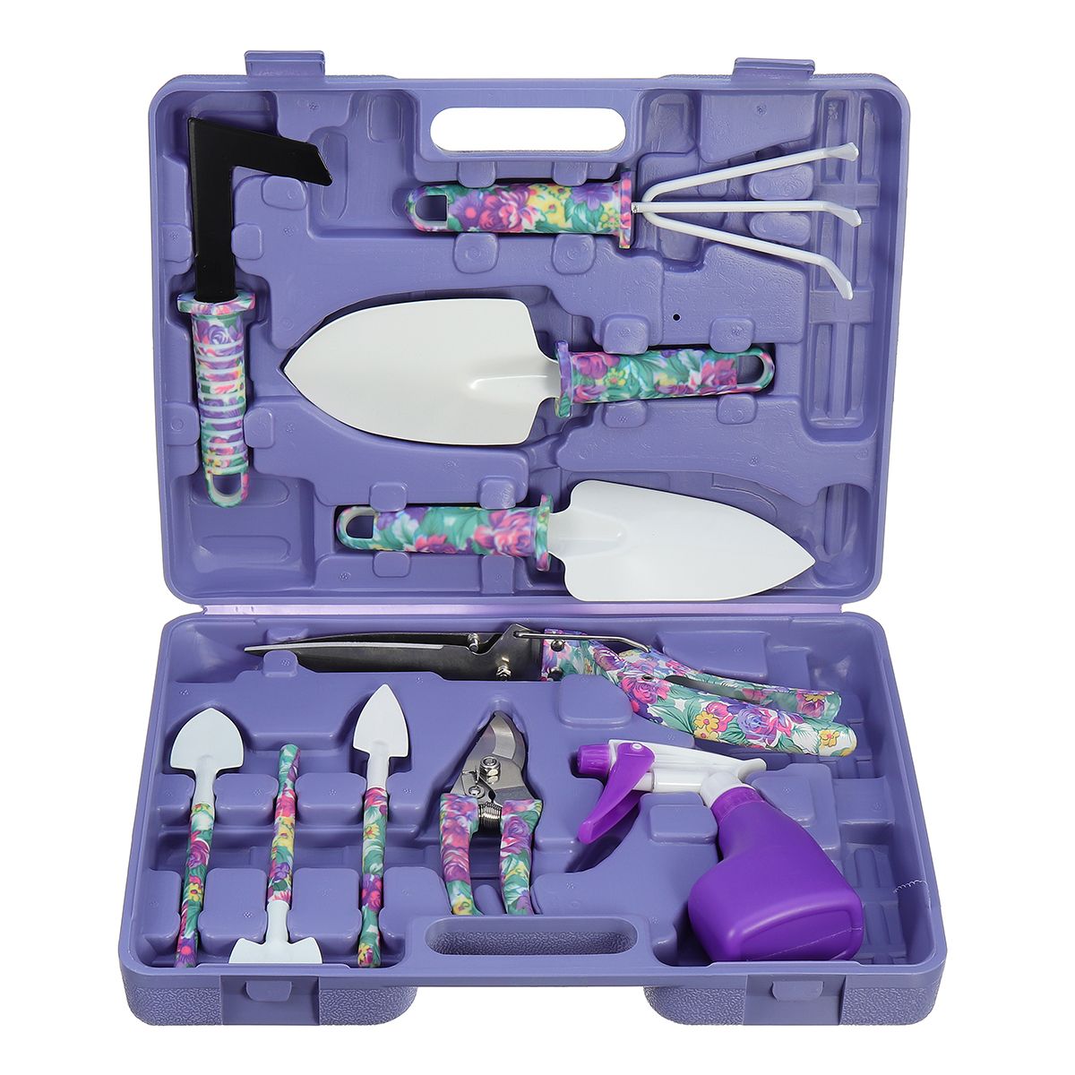 10 Piece Violet Ladies Gardening Set