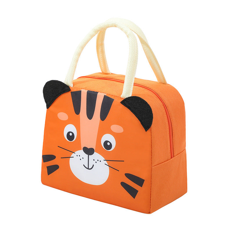 Orange Little Tiger Lunch bags